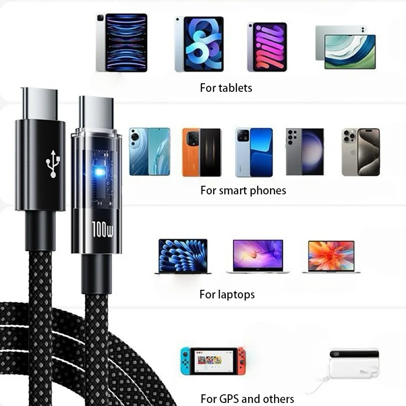 100w Fast Charging Cable high quality