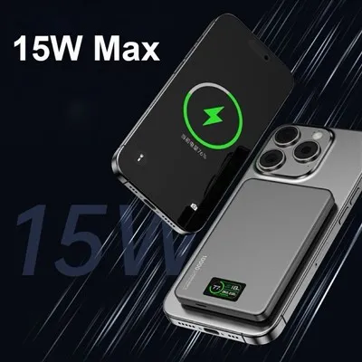 Power Bank magnetic fără fir